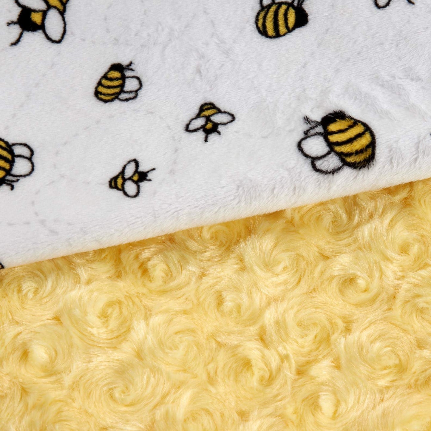 Shannon Minky Bambino Cuddle Kit Bee Happy, Fabric