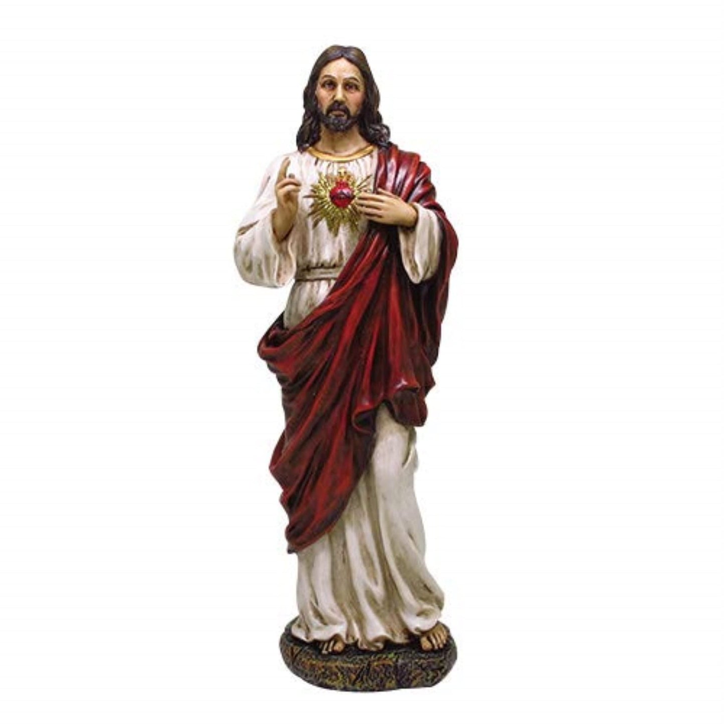 Sacred Heart of Jesus Statue God's Divine Love for Mankind by Pacific Giftware
