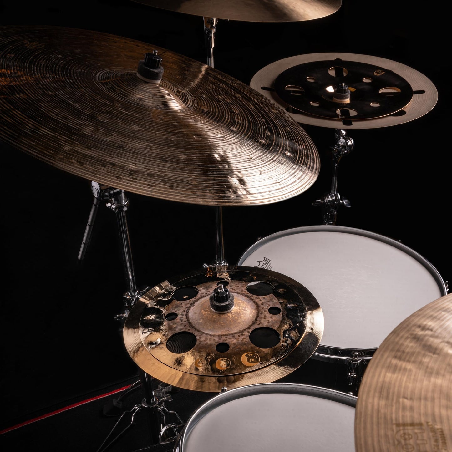 Meinl Cymbals Byzance Luke Holland 10"/12" Artist Concept Model Baby Stack Effect, 2-Year Warranty (AC