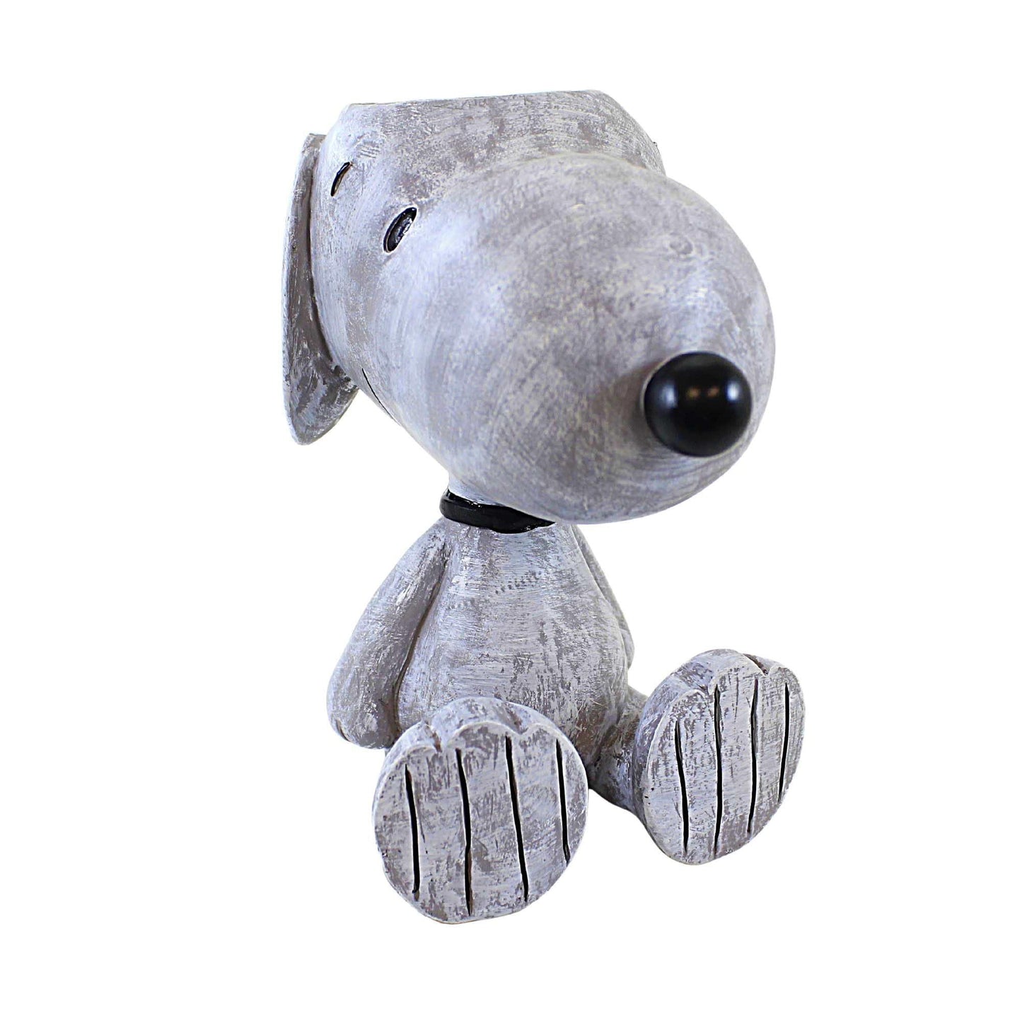 Roman Snoopy Planter, 8-inch Height, Resin, Stone Mix, Home, Garden, Outdoor