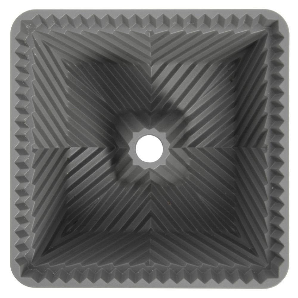 Nordic Ware 10 Cup Cast Aluminum Square Nonstick Bundt Pan - 9 1/2" L x 8 1/2" W x 4" D