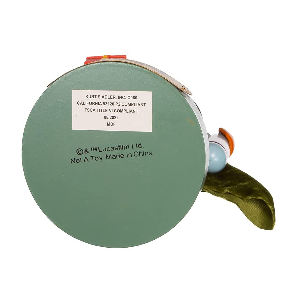 STAR WARS Kurt Adler 10-Inch Boba Fett with Present Nutcracker