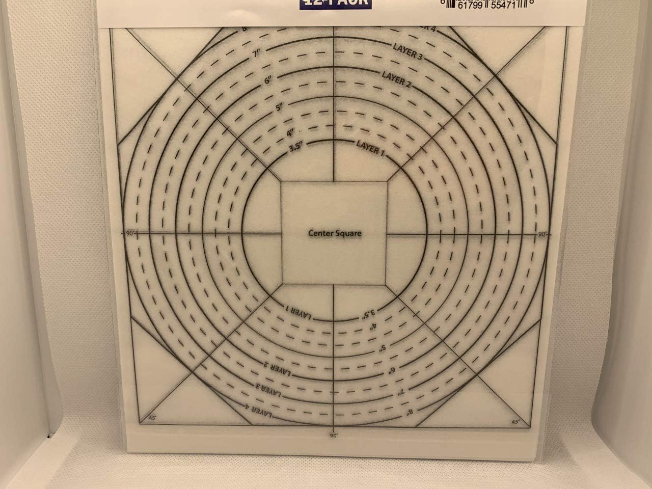 PlumEasy Patterns Interfacing Templates HotPad12pc