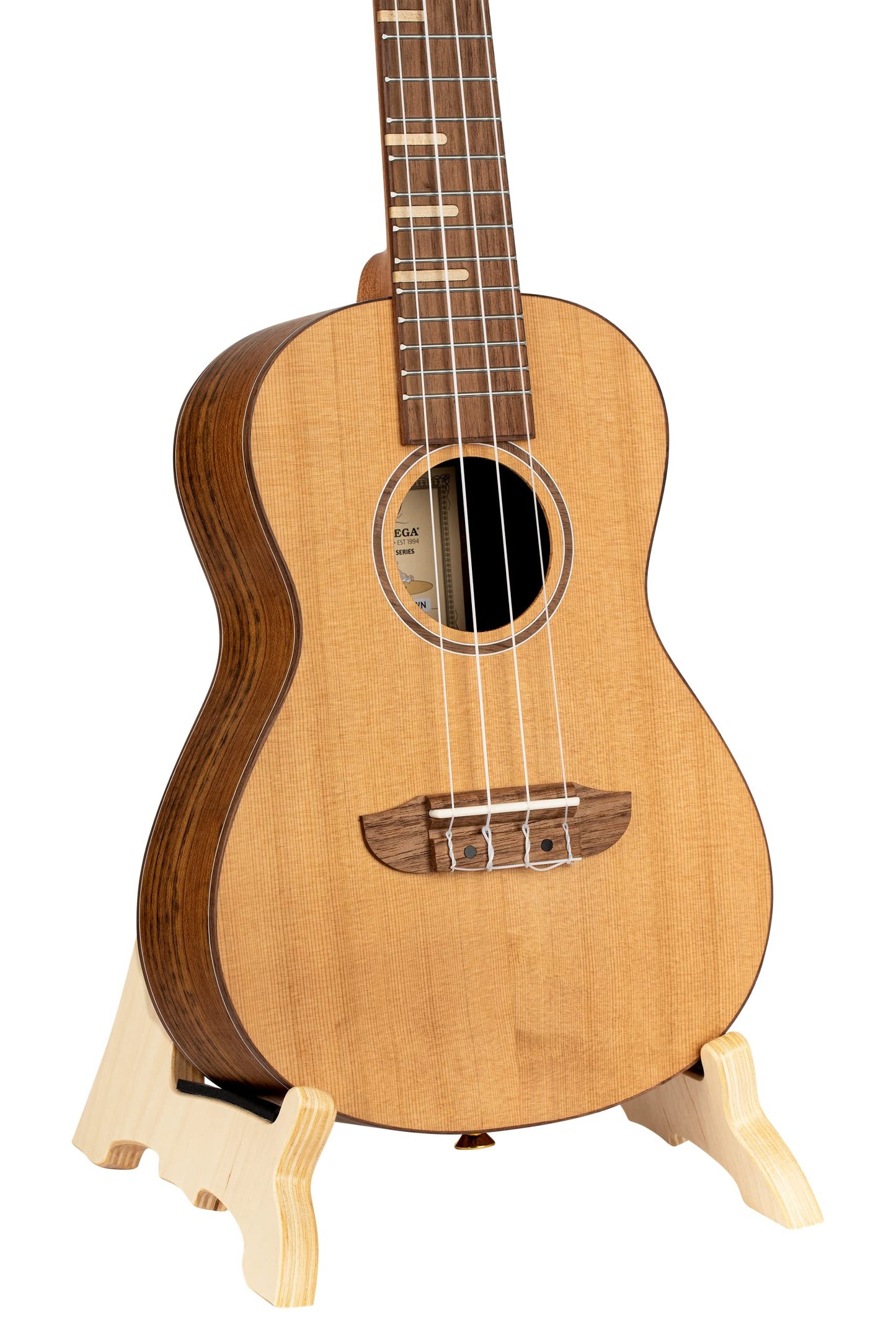 Ortega Guitars Wooden Ukulele Stand Made w/Birch Wood-Natural (OWUS-2)