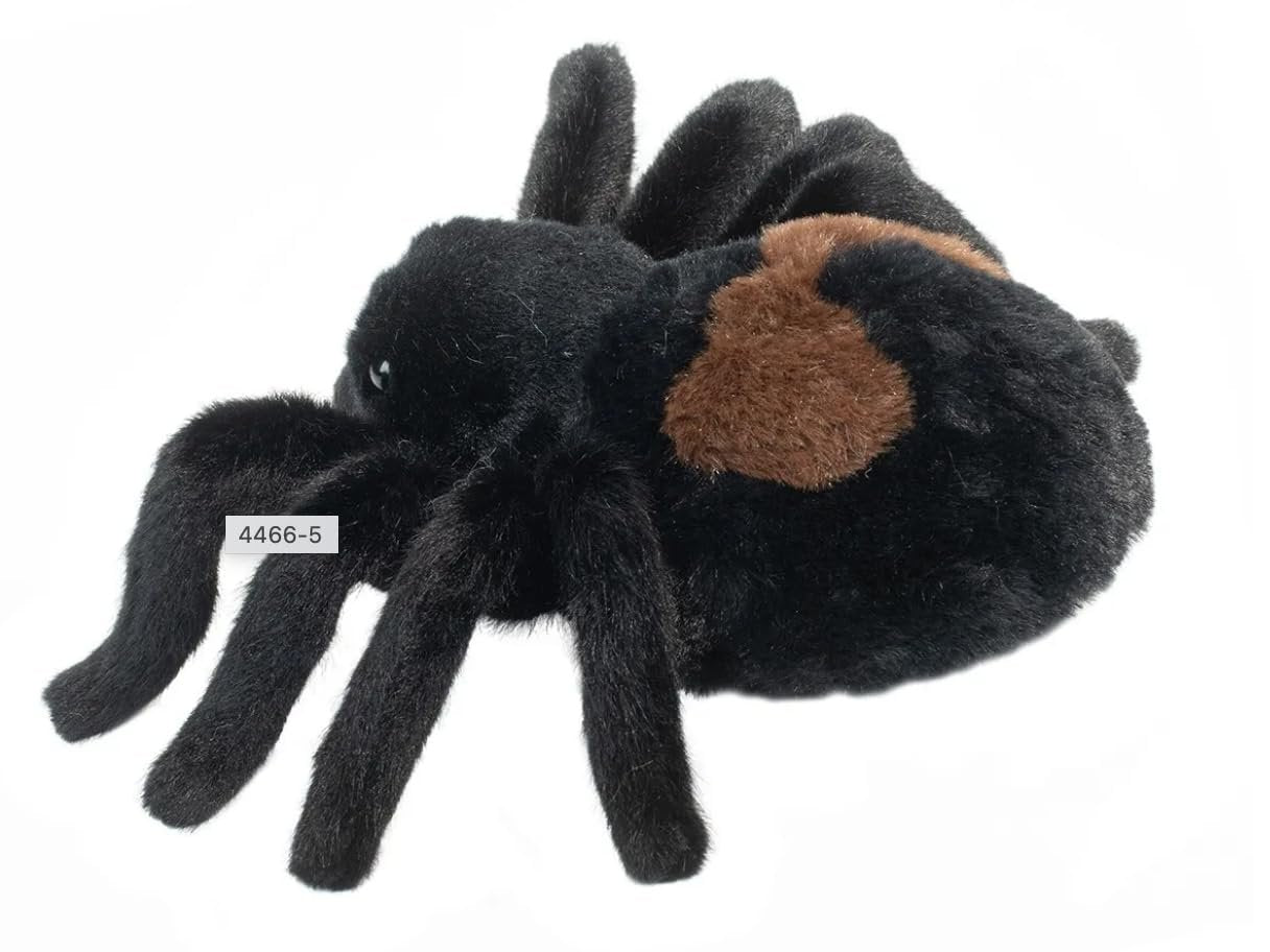 Sneakie Soft Spider Stuffed Animal - 7 Inches