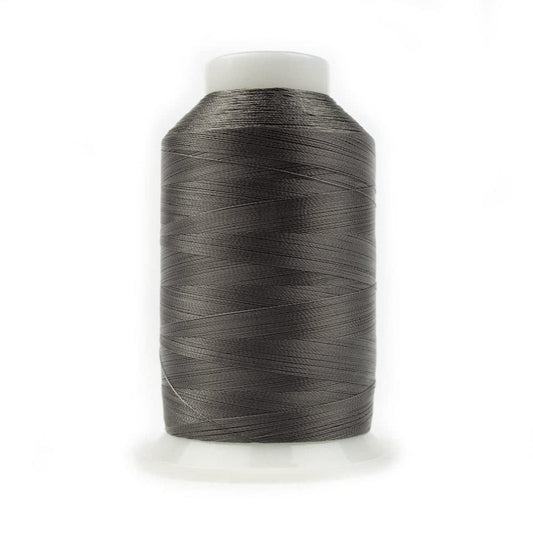 WonderFil Specialty Threads DecoBob Charcoal #168, 2-ply Cottonized Polyester, 80wt