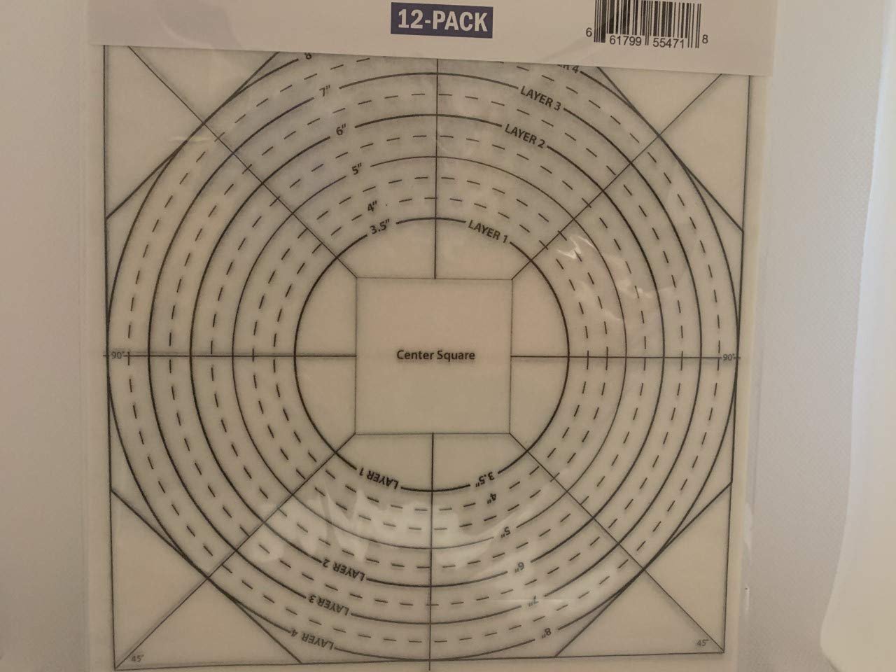 PlumEasy Patterns Interfacing Templates HotPad12pc
