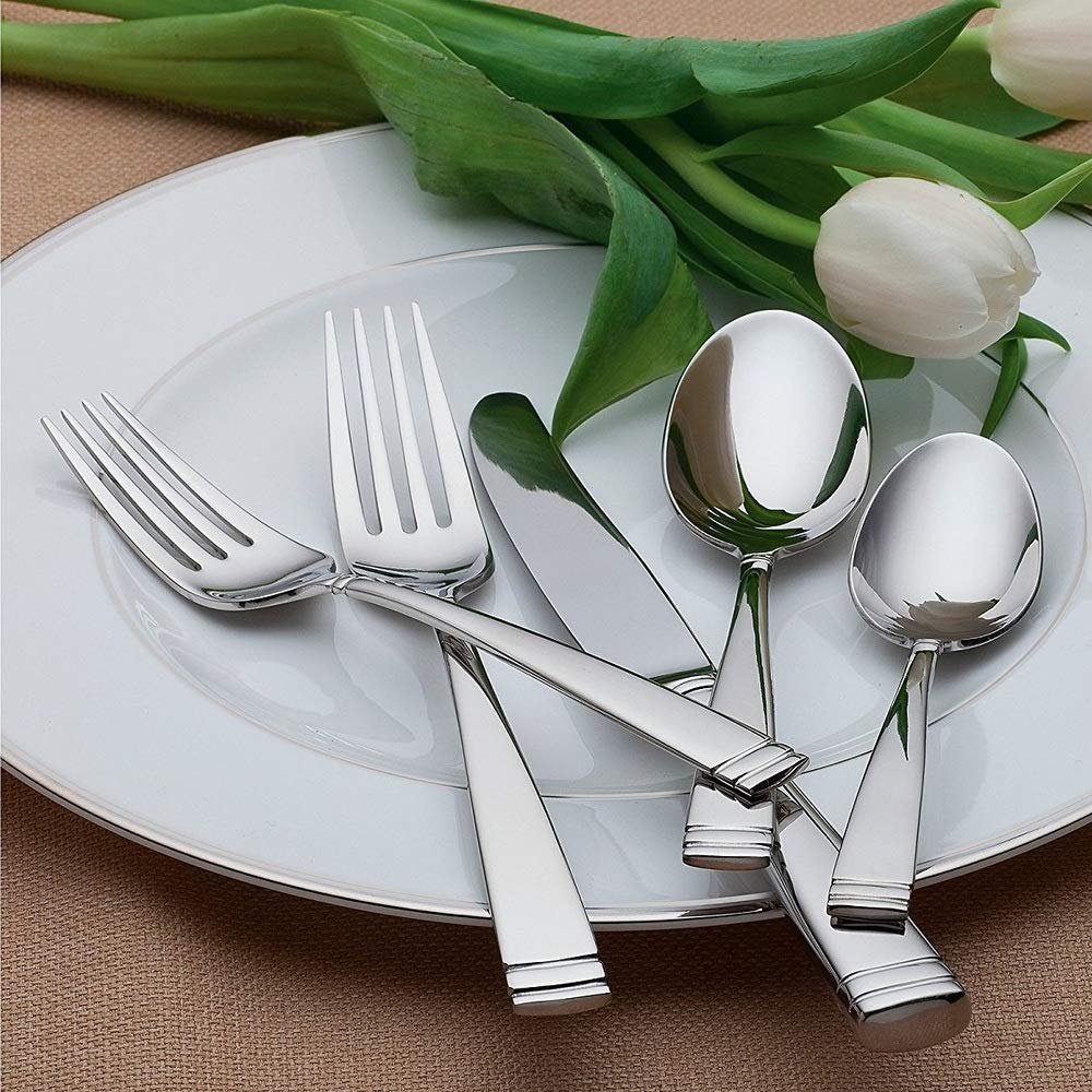 Waterford Conover 18/10 Stainless Steel 65-Piece Set, Service for 12