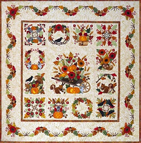 Baltimore Album Autumn BOM P3 Designs Set 13 Quilt Patterns