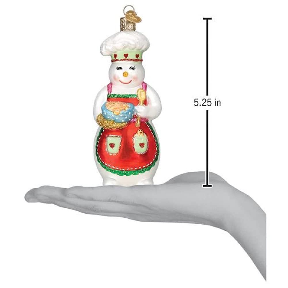 Old World Christmas Snowman Glass Blown Christmas Ornament for Christmas Tree