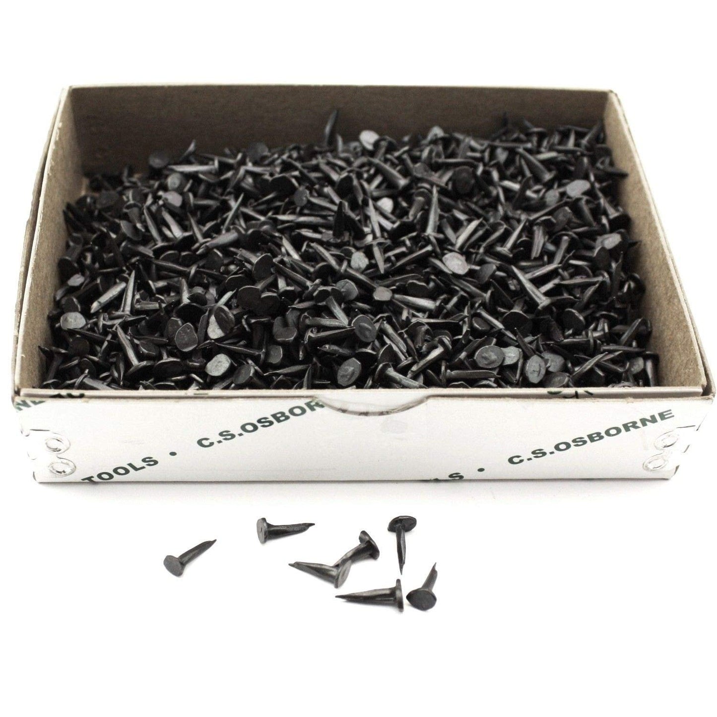 C.S. Osborne 1/2" Blued Sterilized Upholsterers Tacks #689-6, 1 Lb Box