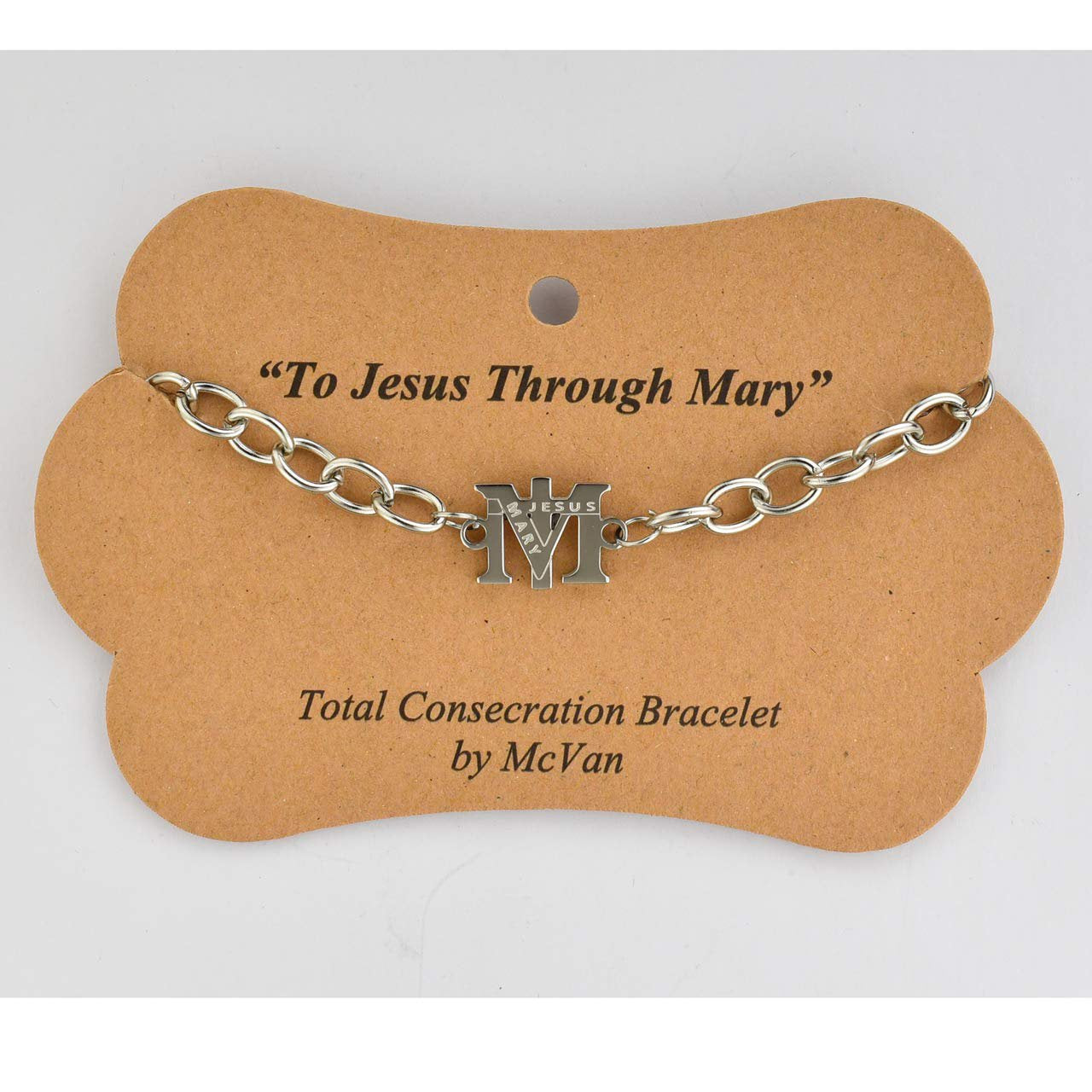Catholic & Religious Men OR Womens 7.5 Total Consecration to ST. Mary Bracelet
