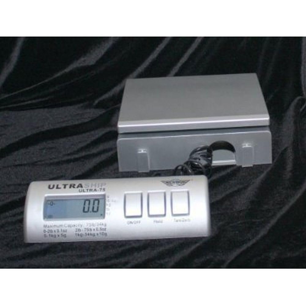 My Weigh UltraShip 35 Lb Electronic Scale,black; blue