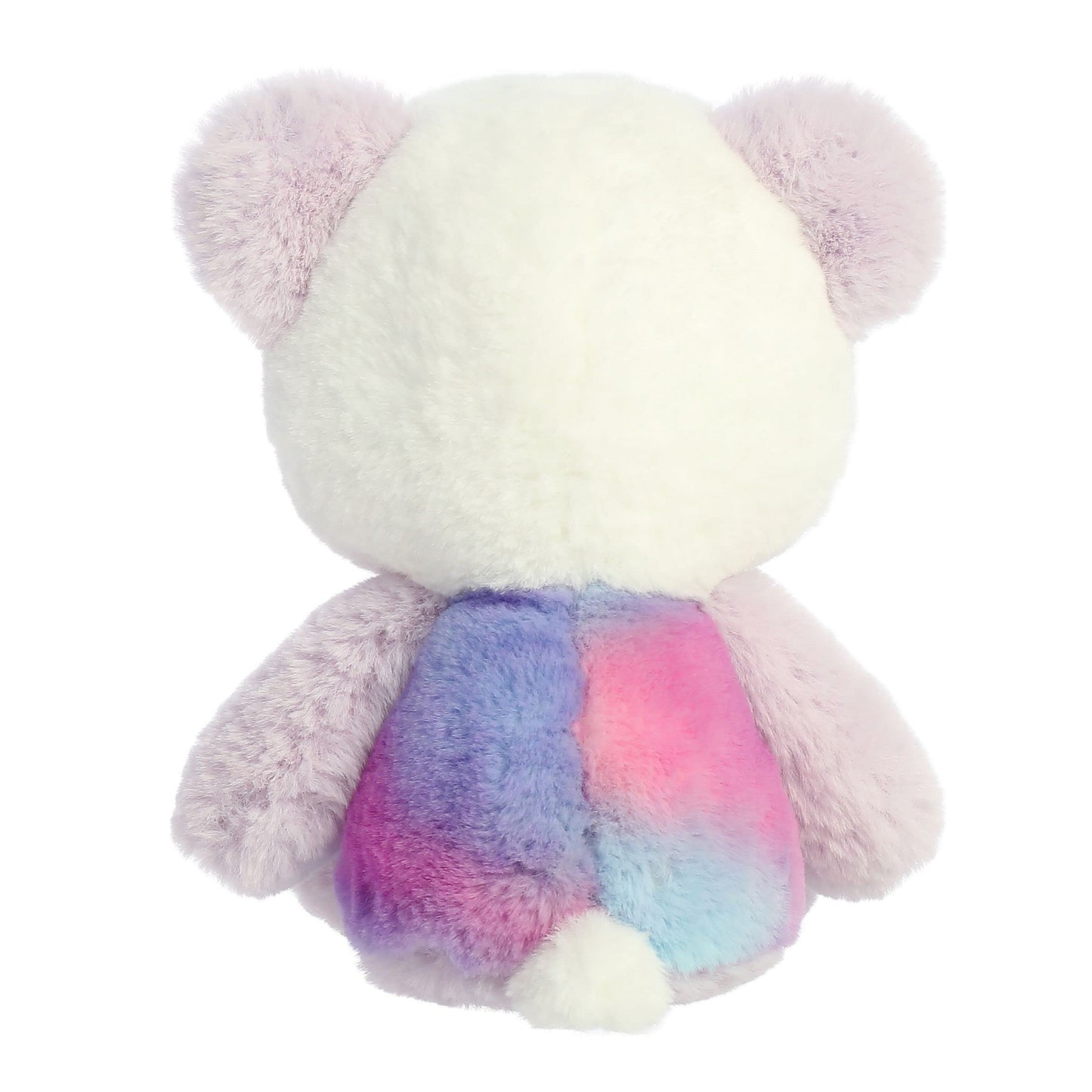 Aurora® Colorful Sweet Pop™ Grape Swirl Panda Stuffed Animal - Eye-Catching Designs - Imaginative Play - Purple 7.5 Inches