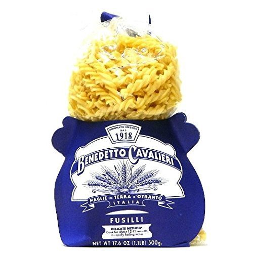 Benedetto Cavalieri Fusilli Semolina Pasta - 17.6 oz (1 Pack)
