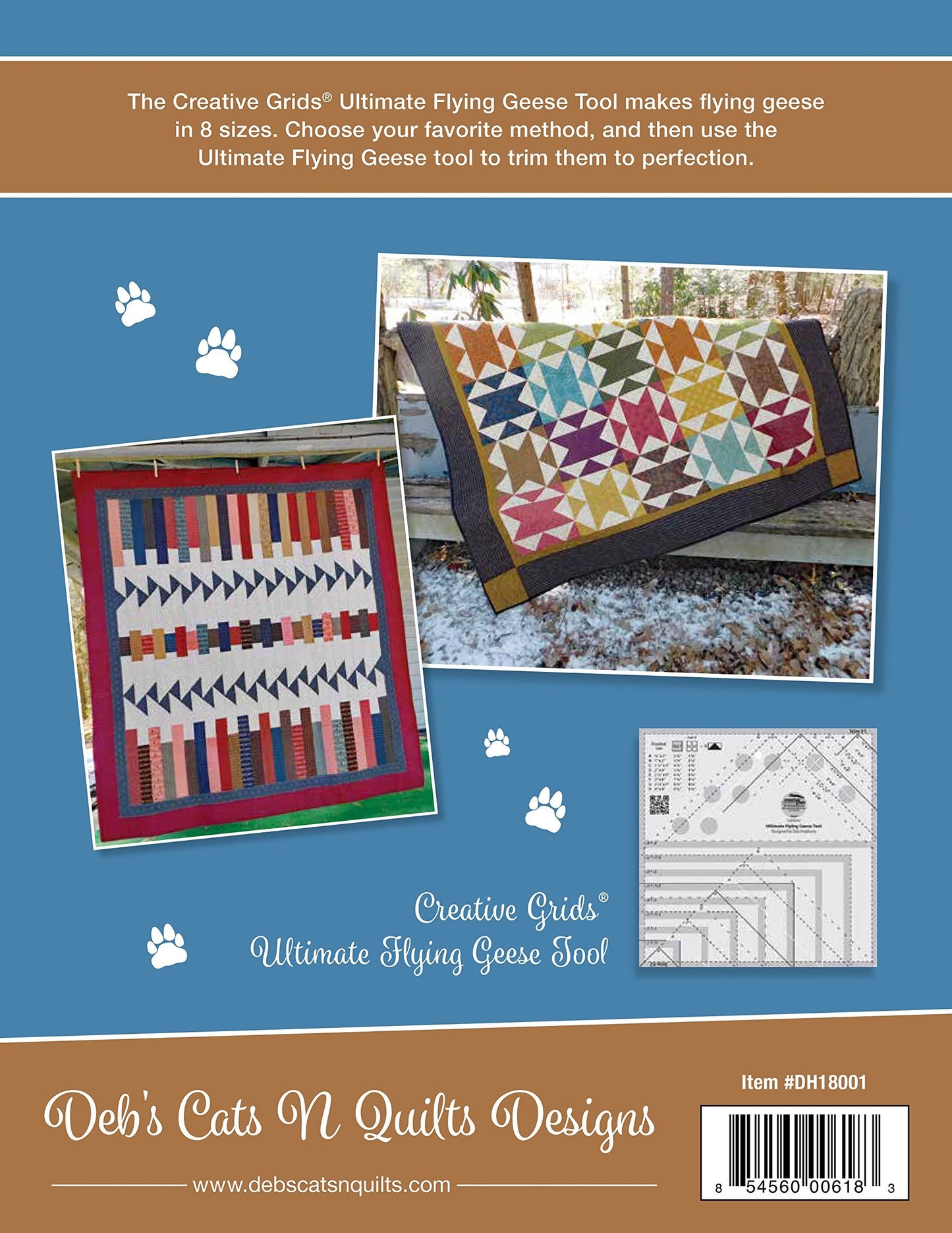 The Ultimate Flying Geese Book by Deb's Cats N Quilts