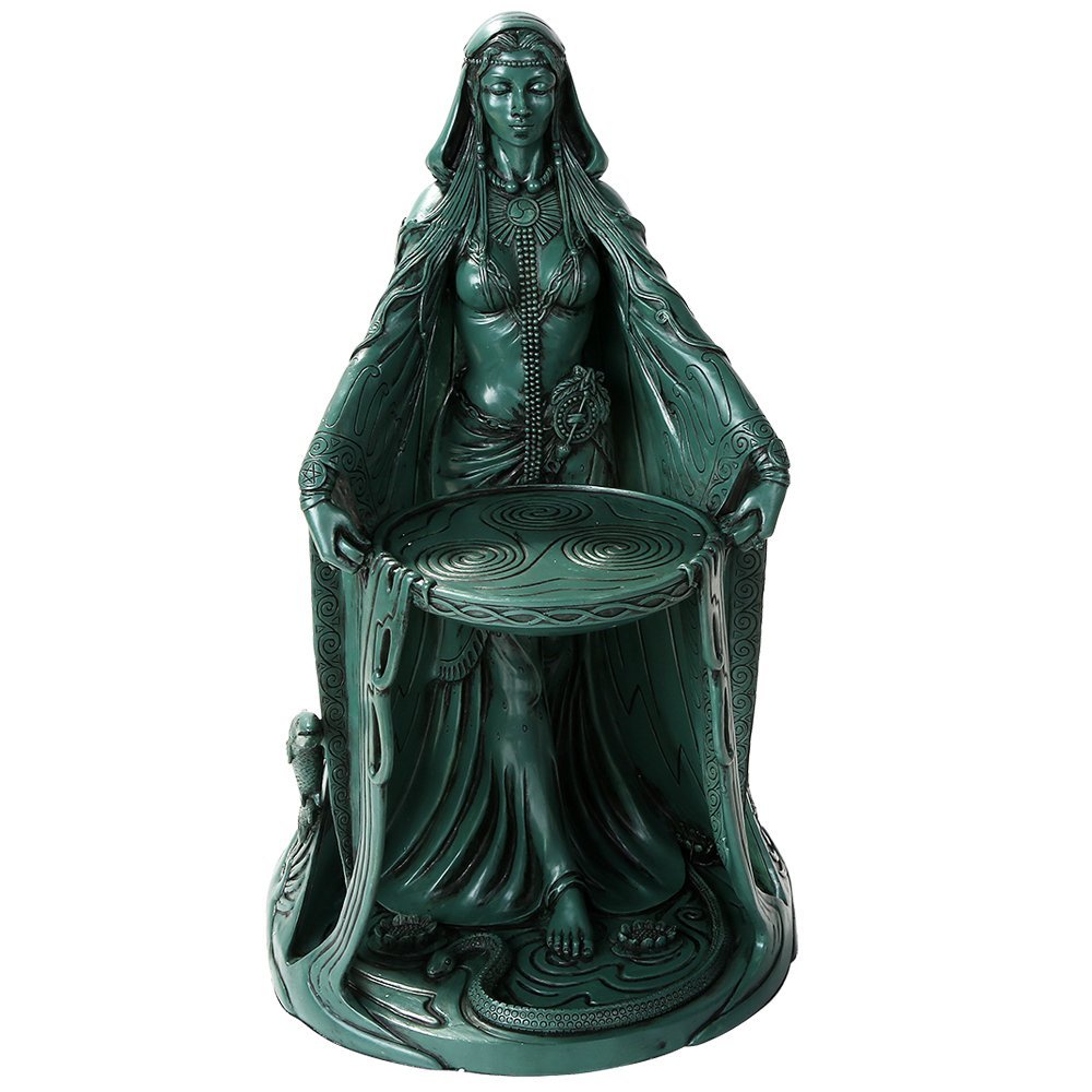 Pacific Trading Celtic Mythology Goddess Danu Mother of Gods by Maxine Miller Collectible Figurine 16" H