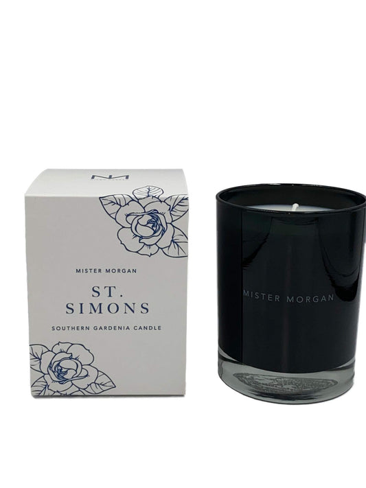 Mister Morgan St. Simons Southern Gardenia Candle, 11 Ounces