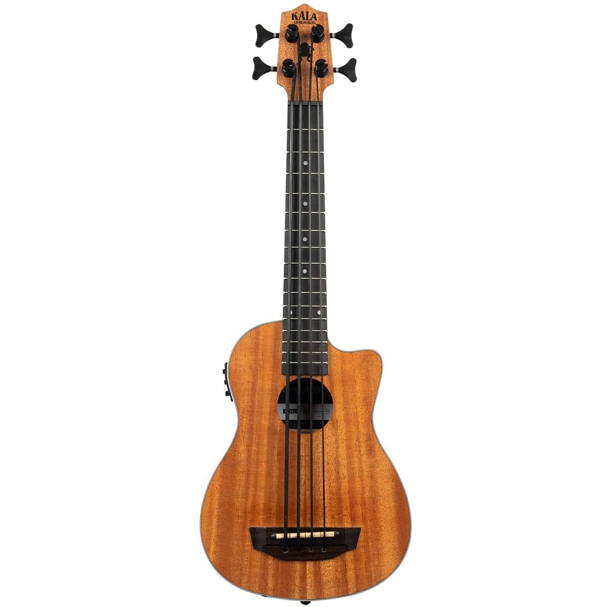 Kala Brand Music Co., 4-String Ukulele, Right, Natural, Ubass Scout-FS