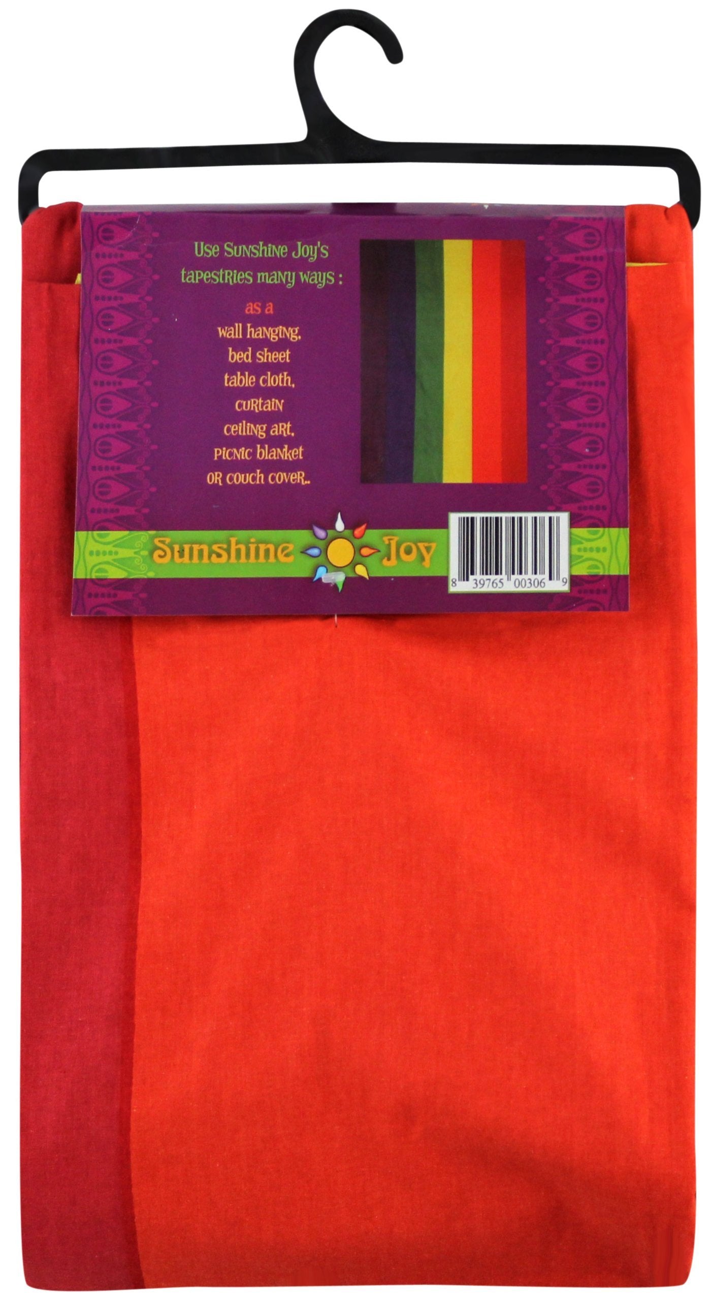 Sunshine Joy Gay Pride Tapestry - Beach Sheet - Bedspread - Window Hanging (60X90 inches)
