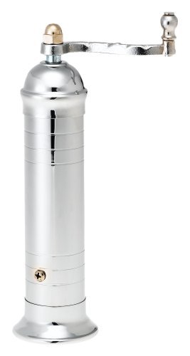 Pepper Mill Imports Atlas Pepper Mill, Chrome, 8"