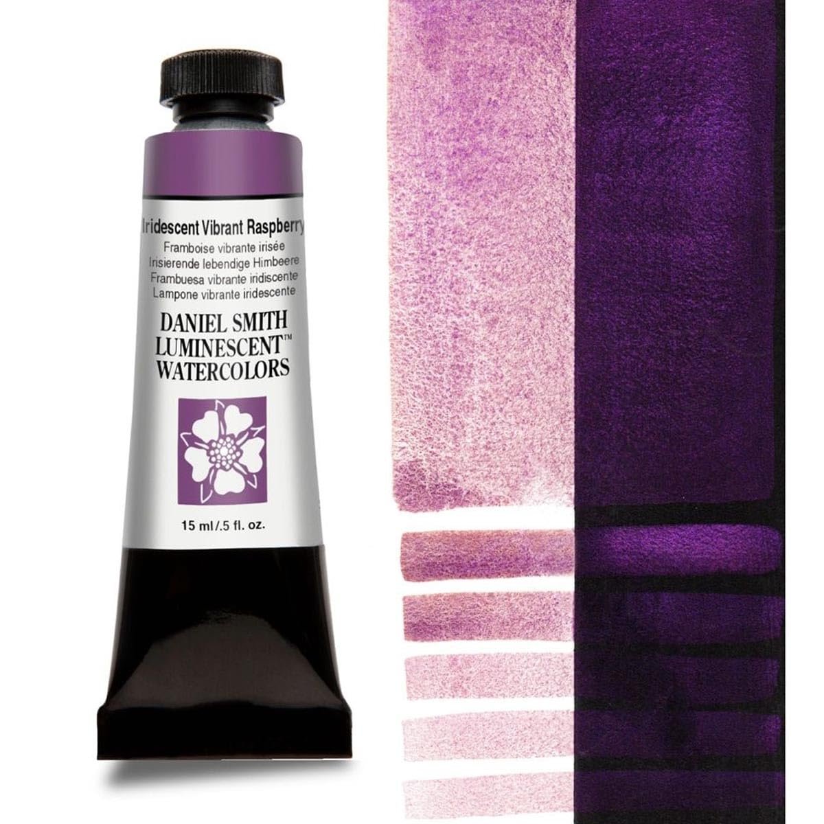 Daniel Smith : Watercolour Paint : 15ml : Iridescent Vibrant Raspberry : Series 3