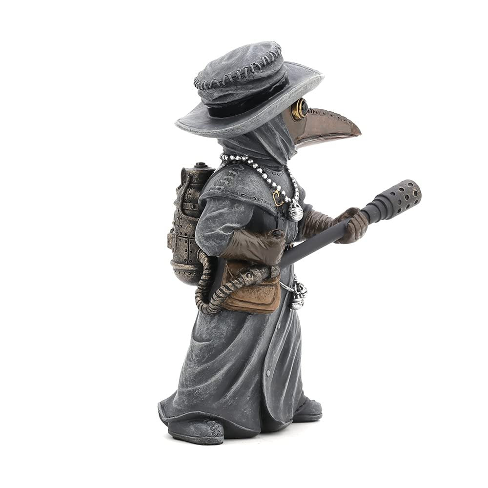 Veronese Design 5 1/4" Epidemia Exterminatus Plague Doctor Steampunk Resin Sculpture Handpainted Figurine