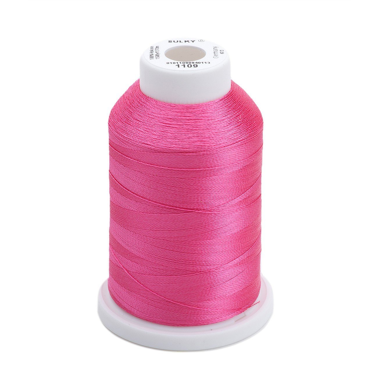 Sulky Of America 268d 40wt 2-Ply Rayon Thread, 1500 yd, Hot Pink