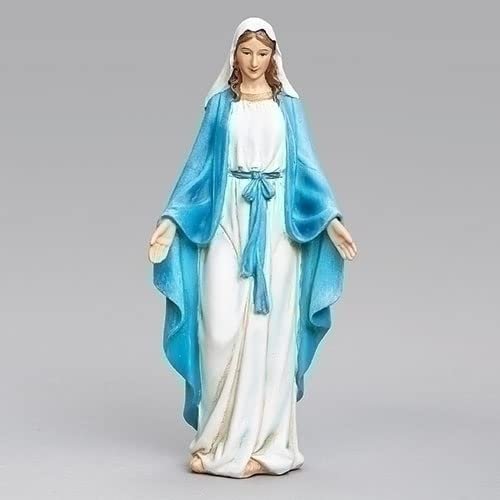 Joseph's Studio by Roman, Renaissance Collection, 6" H Our Lady of Grace Figure, Home Décor, Devout Gift, Prayerful Inspiration (4x2x6)