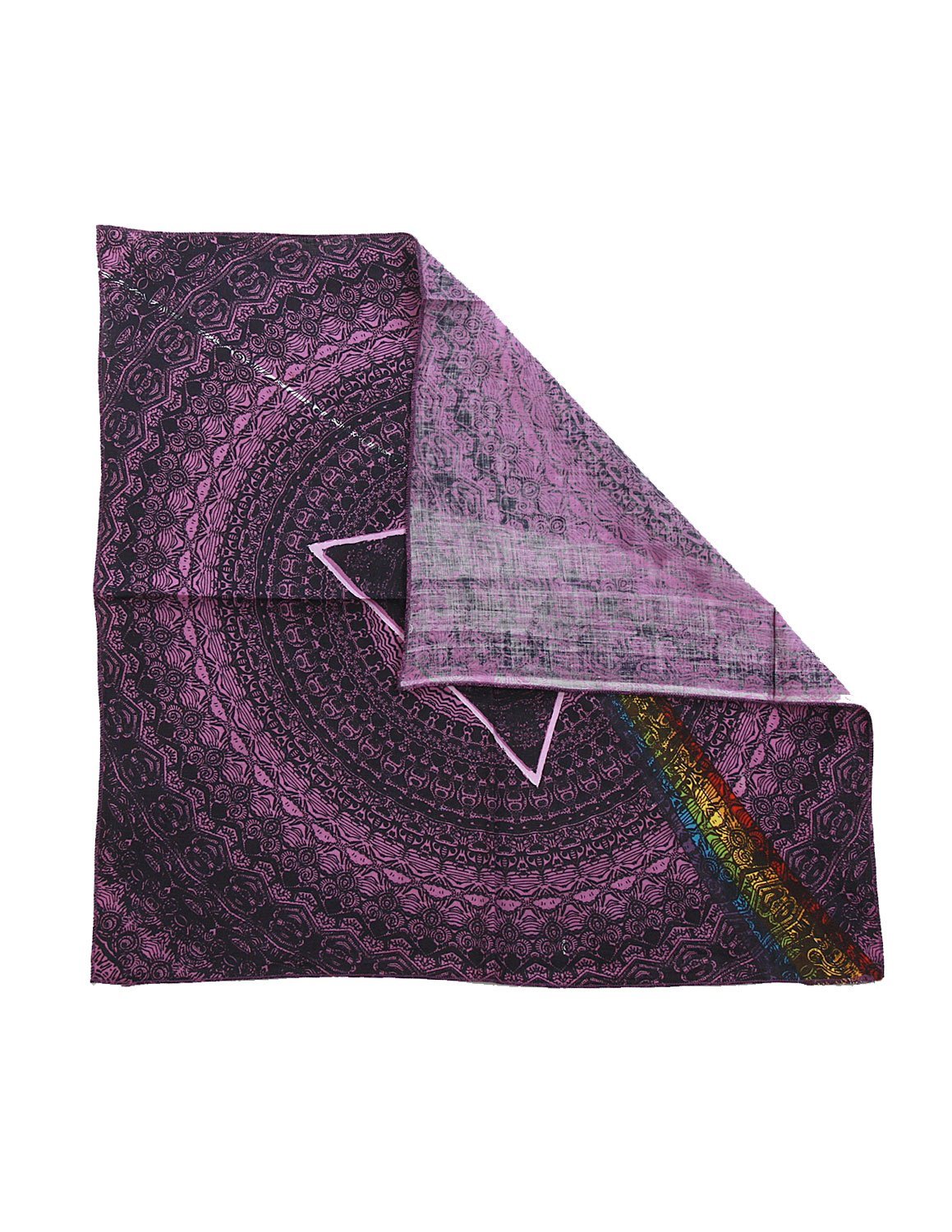 Sunshine Joy Pink Floyd The Dark Side Of The Moon Shadows Bandana Purple