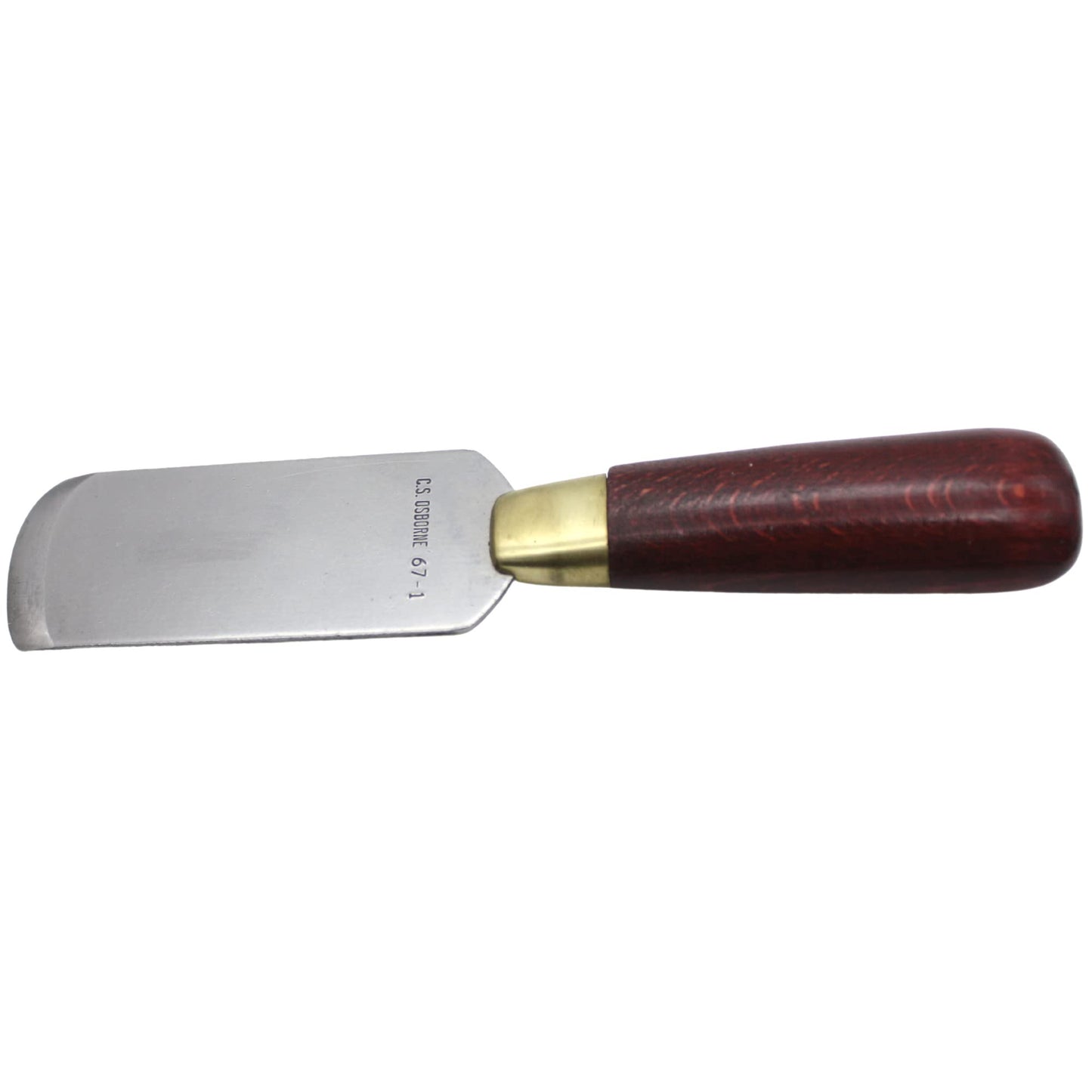 C.S. Osborne Leather & Skiving Knife #67-1 (4-1/8" Long Blade) Made In USA