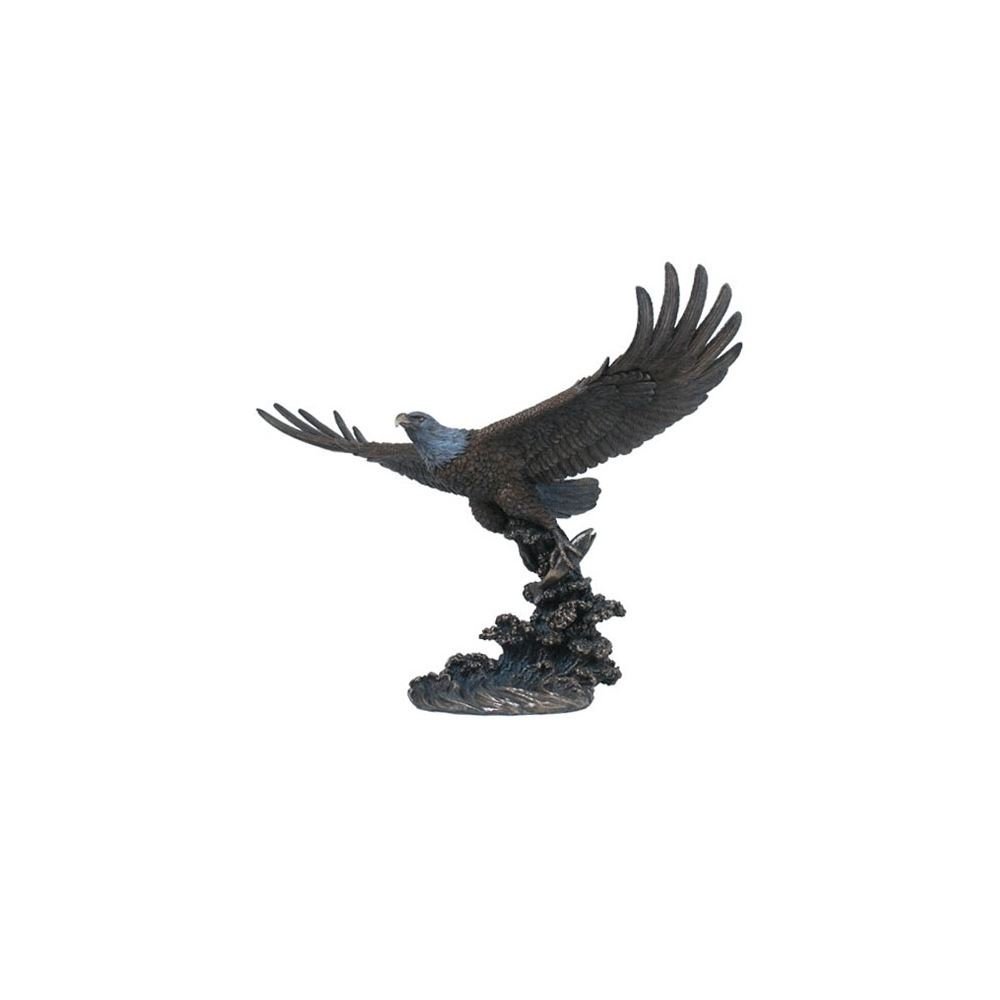 Unicorn Studios WU74876A4 Eagle Catching Fish Sculpture