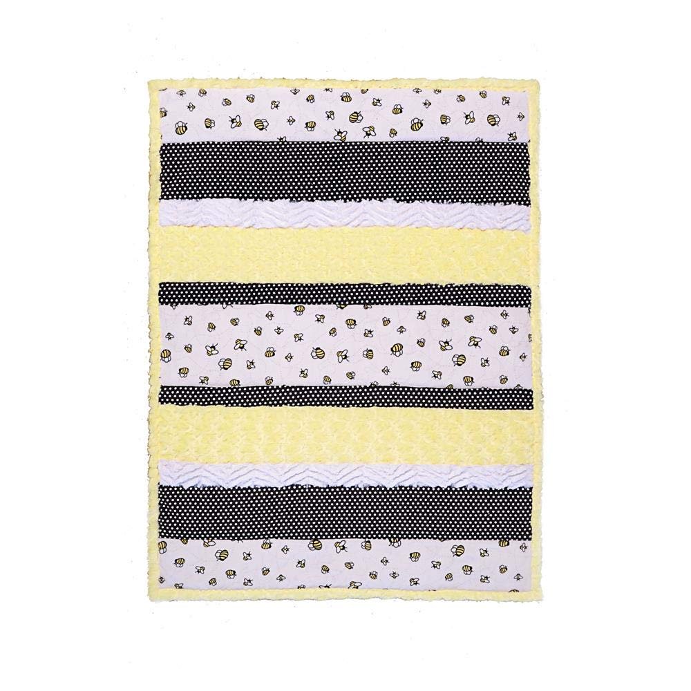 Shannon Minky Bambino Cuddle Kit Bee Happy, Fabric