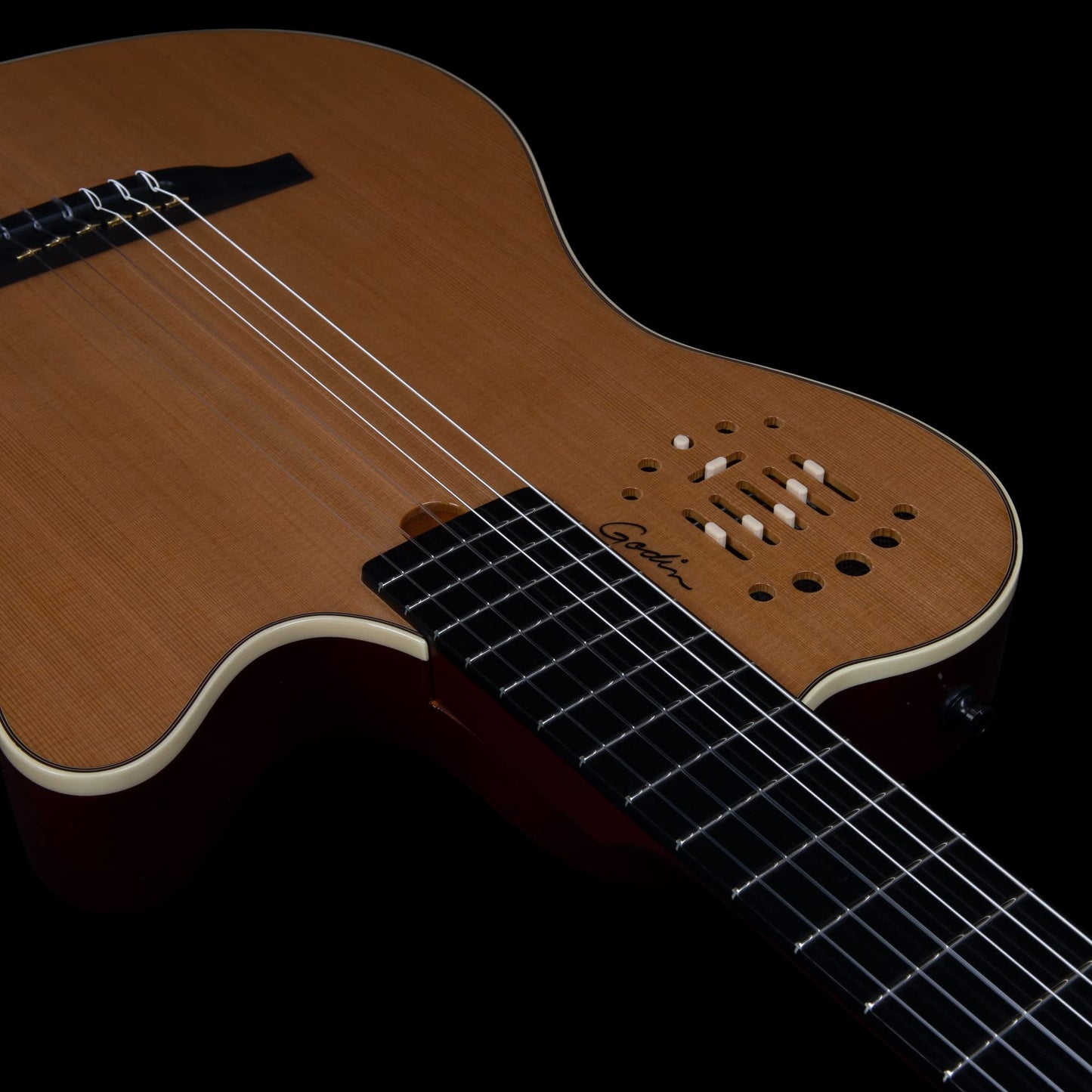Godin MultiAc Grand Concert Deluxe Acoustic-Electric Guitar - Natural