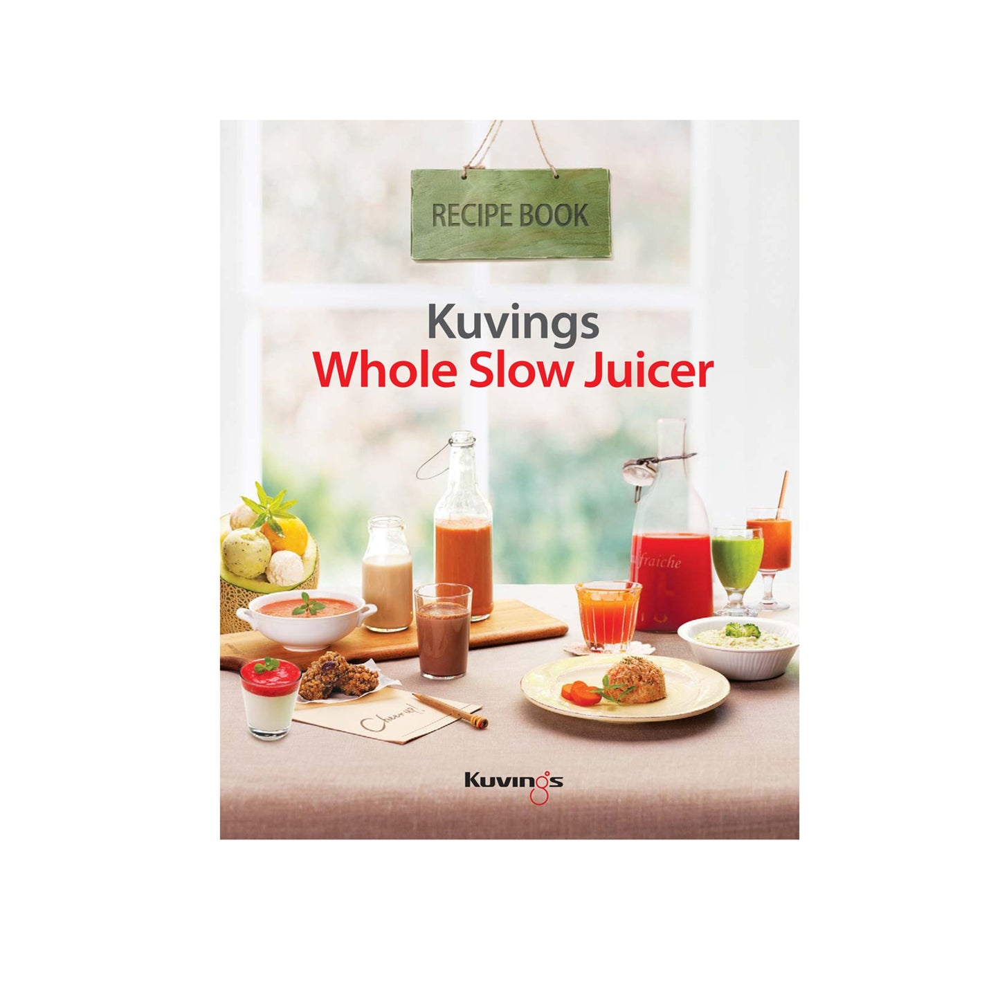 Kuvings Whole Slow Juicer B6000, includes Smoothie and Sorbet Strainer