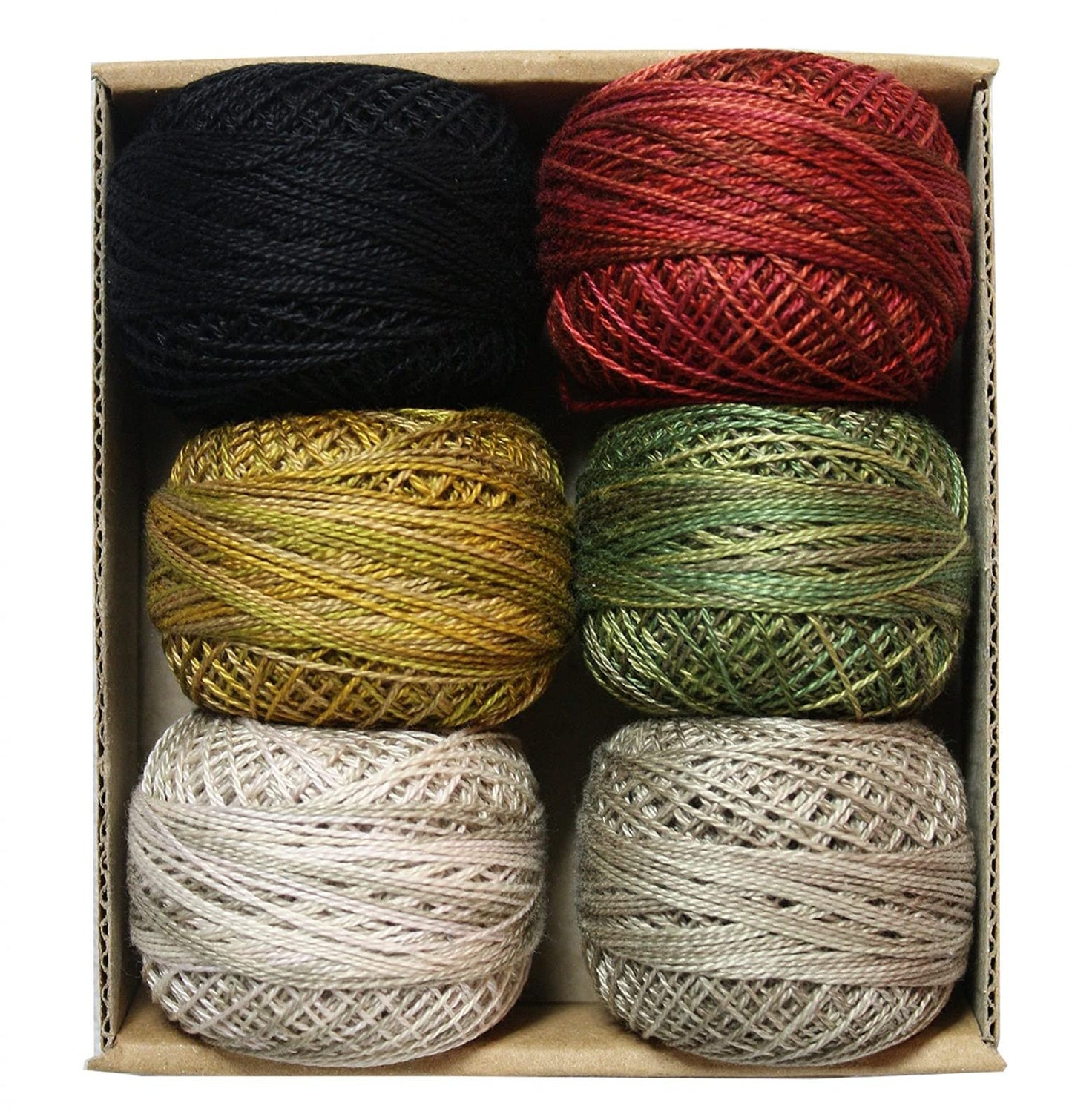 Valdani Pearl Cotton Ball Size 12 109yd 6 Colors Berties Year Collection