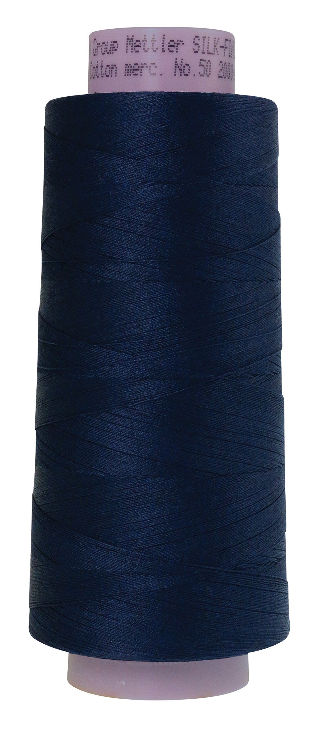 Mettler Silk-Finish Cotton Thread, 2000 yd/1829m, Navy