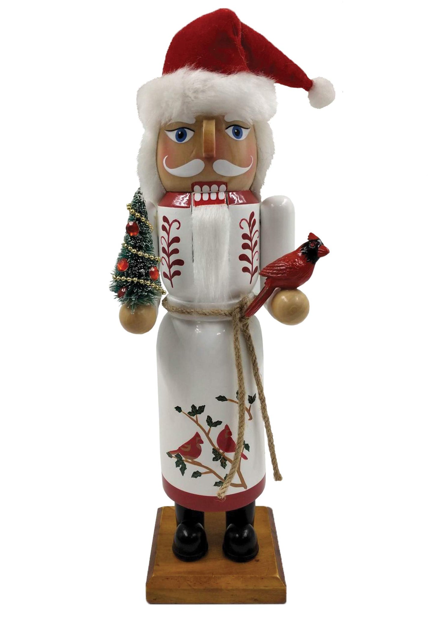 Santa's Workshop 14" Cardinal Claus Nutcracker