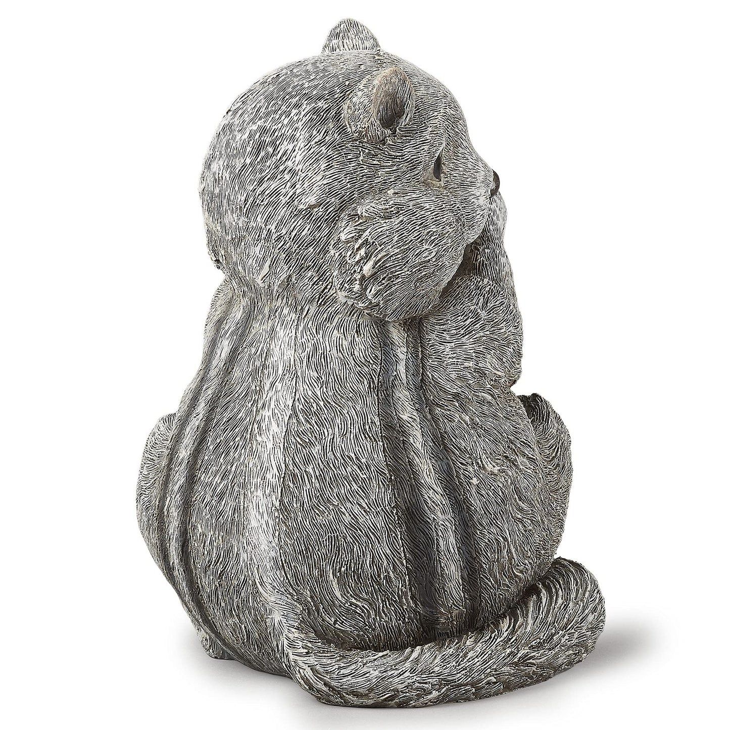 Roman Garden - Chipmunk Statue, 8.75" H, Pudgy Pals Collection, Resin and Dolomite, Decorative, Garden Gift, Home Outdoor Decor, Durable, Long Lasting
