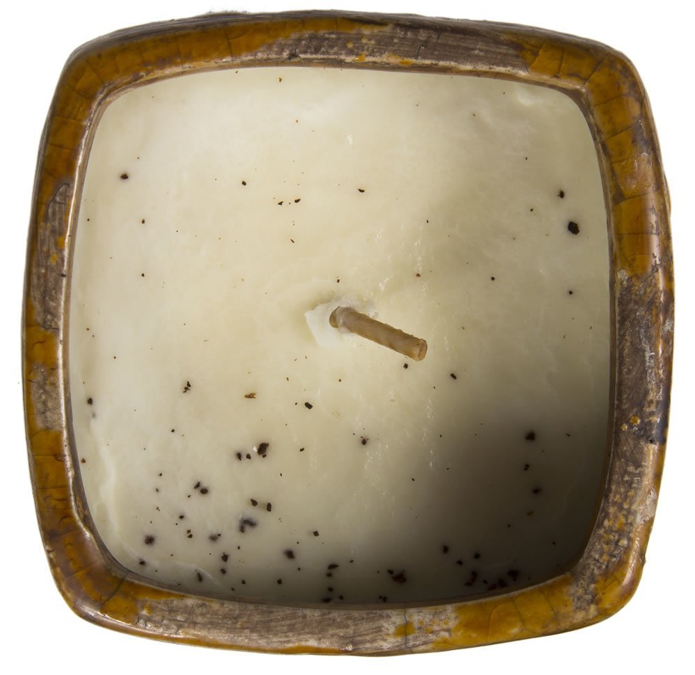 Swan Creek "ROASTED ESPRESSO" 9 Oz., 45+ Hour Candle in Square Pottery