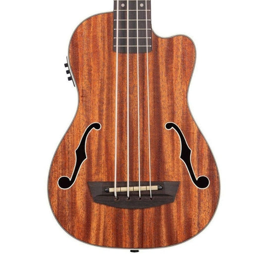 Kala Brand Music Co., 4-String Ukulele, Natural, UBASS JYMN-FS