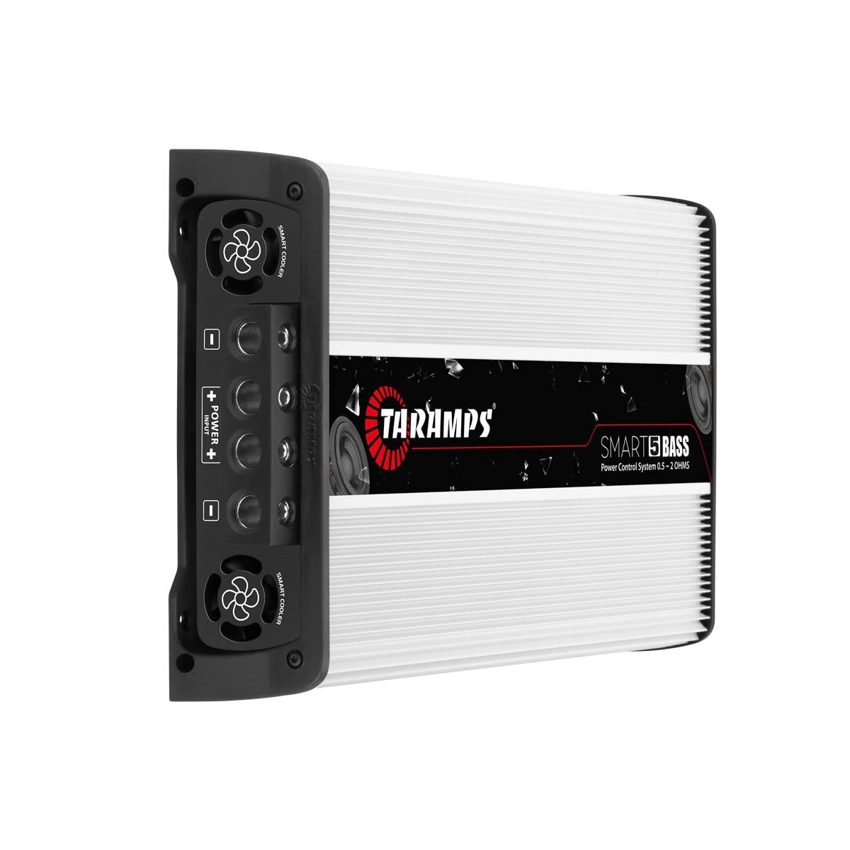 Taramps Smart 5 Bass Amplifier 0.5 to 2 Ohms 5000 Watts RMS, Multi Impedance, 1 Channel, High Power Class D, Monoblock, Great for Subwoofers, Smart 5k