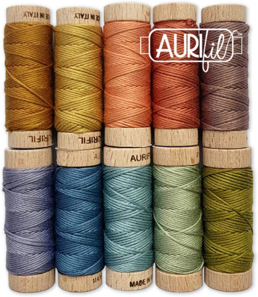 Aurifil Designer Thread Collection-Susan Ache Little Quaker ABC, Assorted
