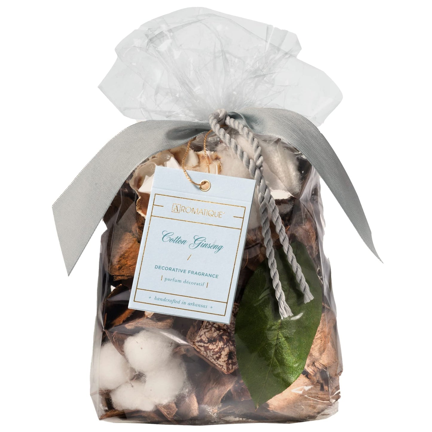 Aromatique Cotton Ginseng Potpourri Decorative Fragrance Standard Bag 5 Ounce