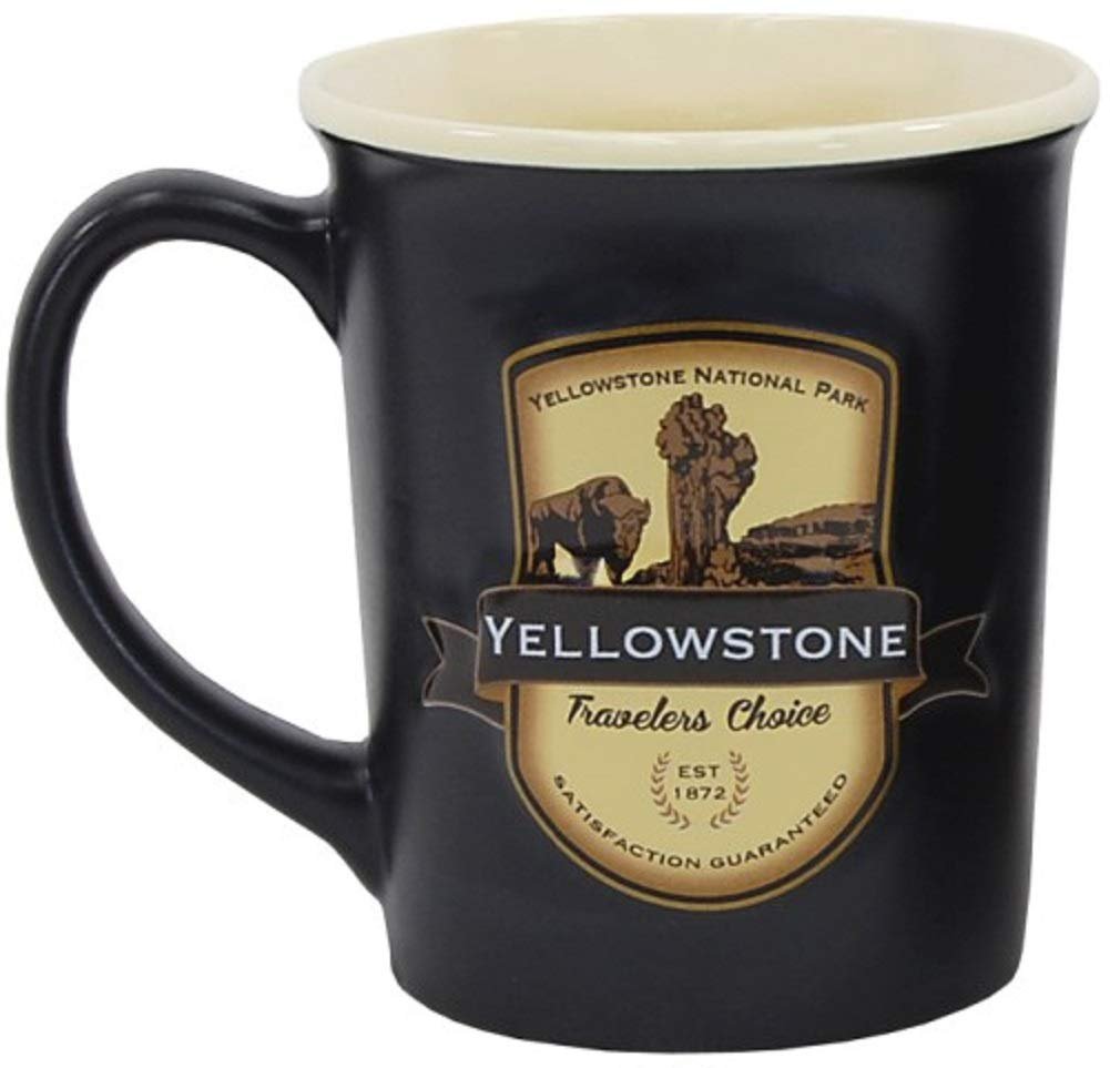 Americaware - Yellowstone Souvenir Ceramic Coffee Mug / Cup - 18oz