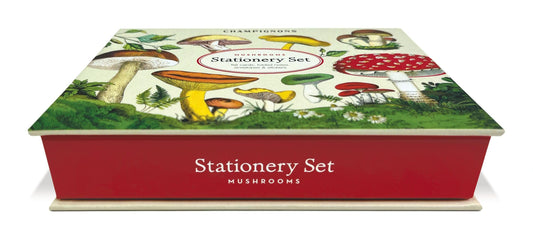 Cavallini Papers & Co. Mushrooms Stationery Set