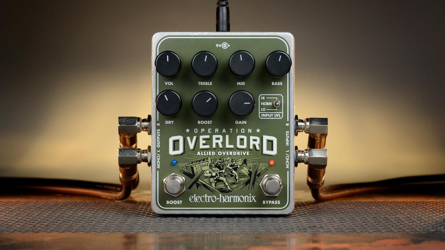 Electro-Harmonix Operation Overlord Allied Overdrive Pedal