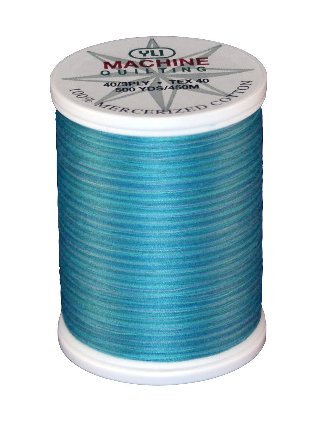YLI 40 wt. Machine Quilting Thread - Extra-Long Staple Cotton Thread 500 yd Spool - Designed for Quilting