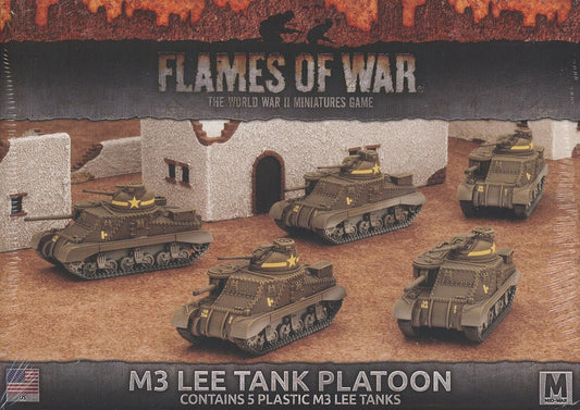 Flames of War: Mid War: United States: M3 Lee Tank Platoon