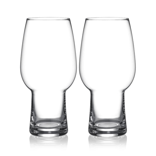 Waterford Craft Brew IPA Glass, Set of 2, 16 oz, Clear